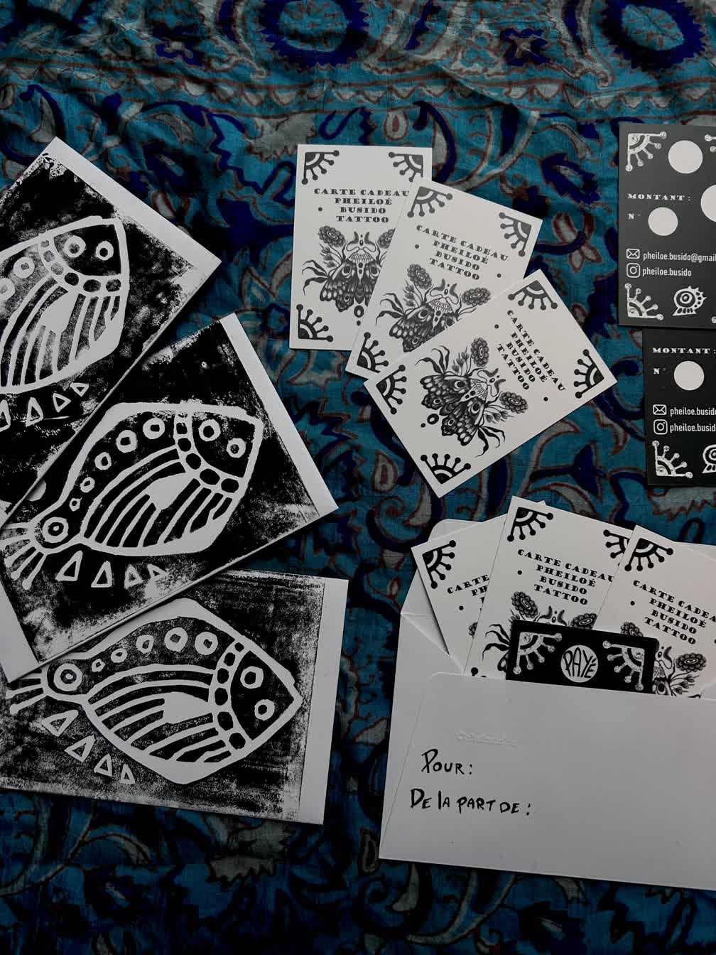 Cartes cadeau tattoo